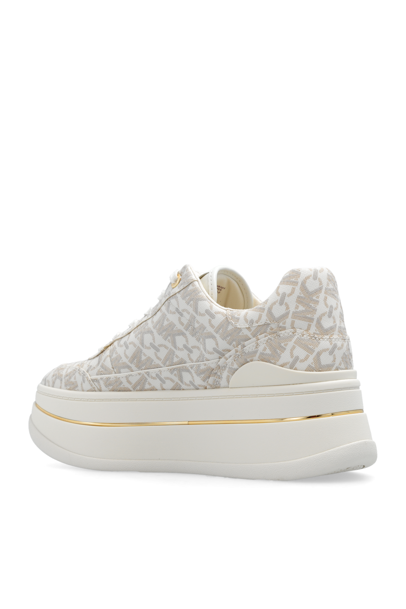 Michael kors white platform on sale sneakers